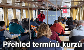 Přehled termínů kapitánských kurzů Lodní školy