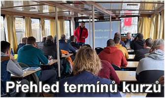 Přehled termínů kapitánských kurzů Lodní školy